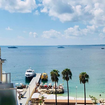 Hotel Courbet Juan-les-Pins Exterior foto