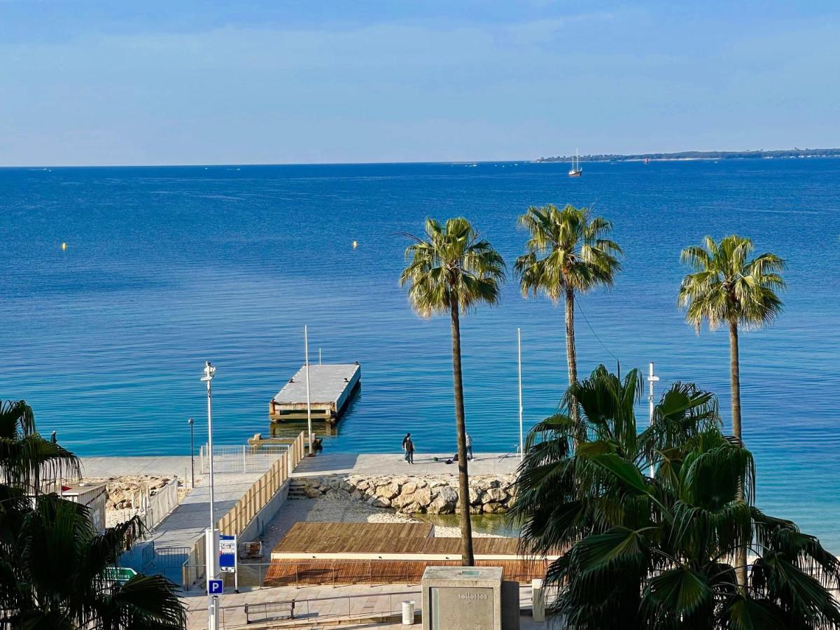 Hotel Courbet Juan-les-Pins Exterior foto